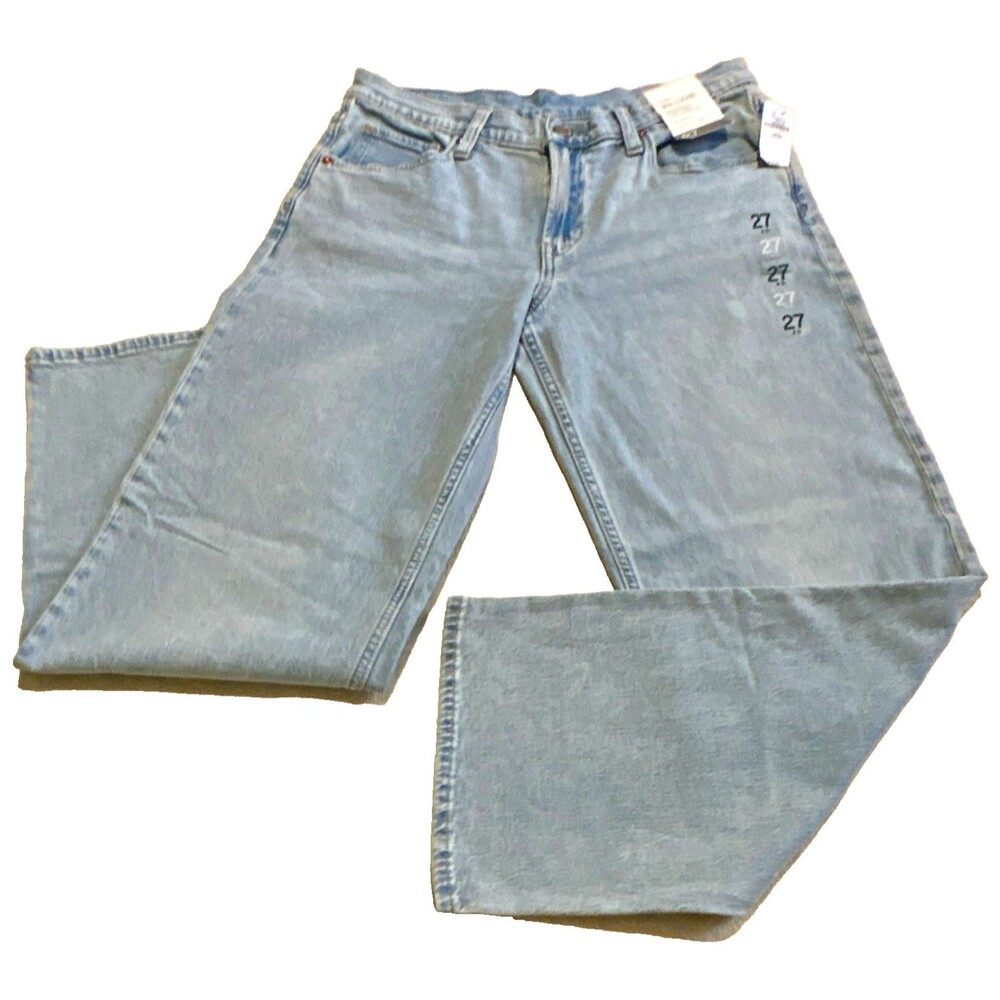 NWT Gap Low Rise '90s Loose Fit Jeans Light Wash Women's Size 27 / 4 SHORT